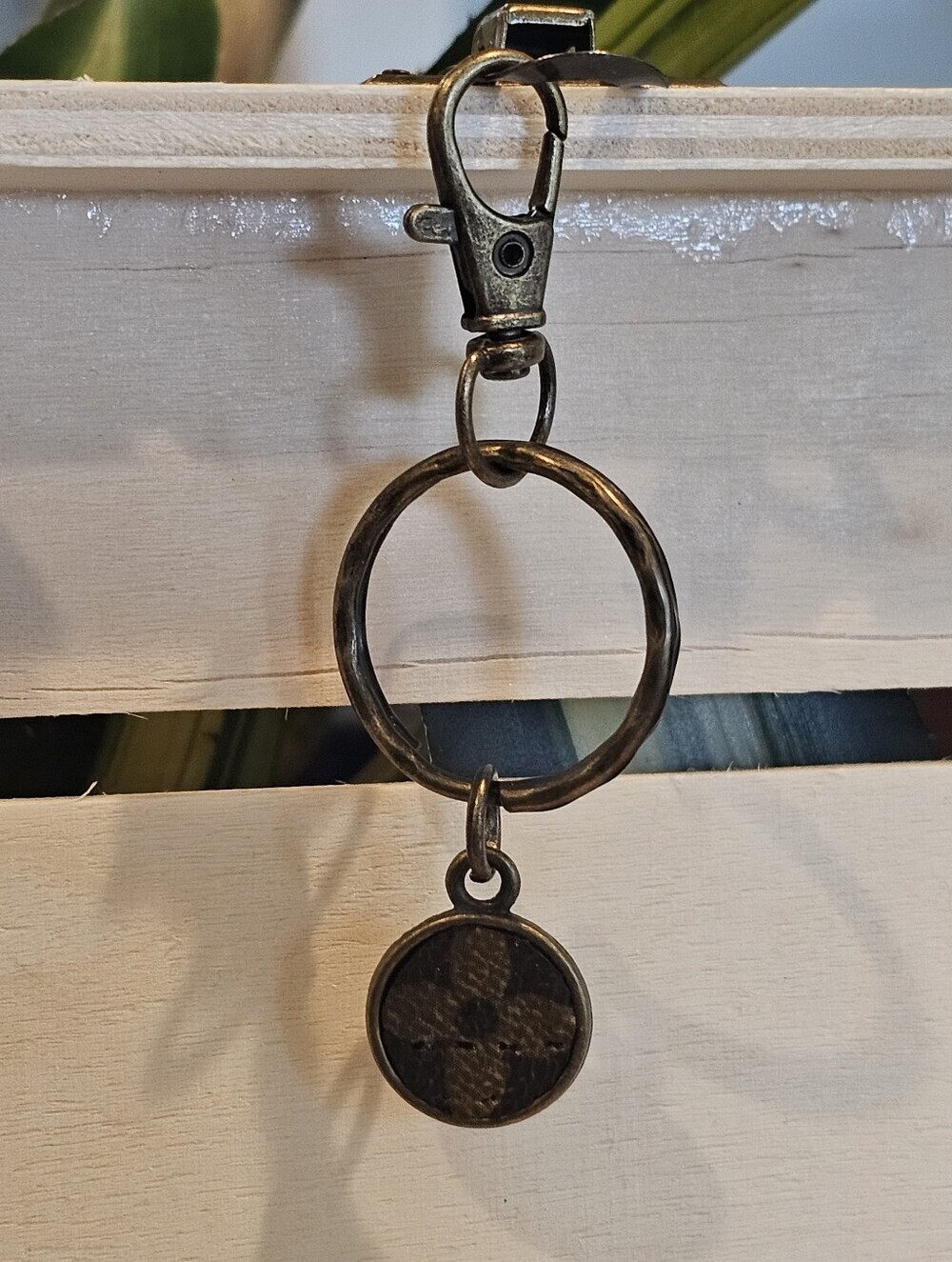 Louis Vuitton Piece In Pendant On Keychain/Bag Charm
